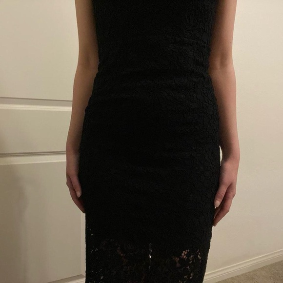 Bardot Pierre Lace Midi Cocktail Dress - Picture 2 of 8